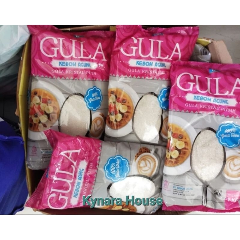 

Gula Kebon Agung Kristal Putih 24x1kg (Karton)