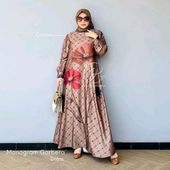 DYN - Monogram Garbera Dress Monogram Garbera Series