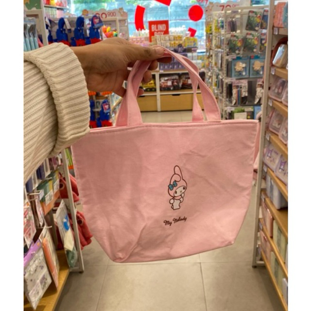 Miniso x Sanrio lunch bag tas kotak makan / tas bekal anak super lucu / kado anak