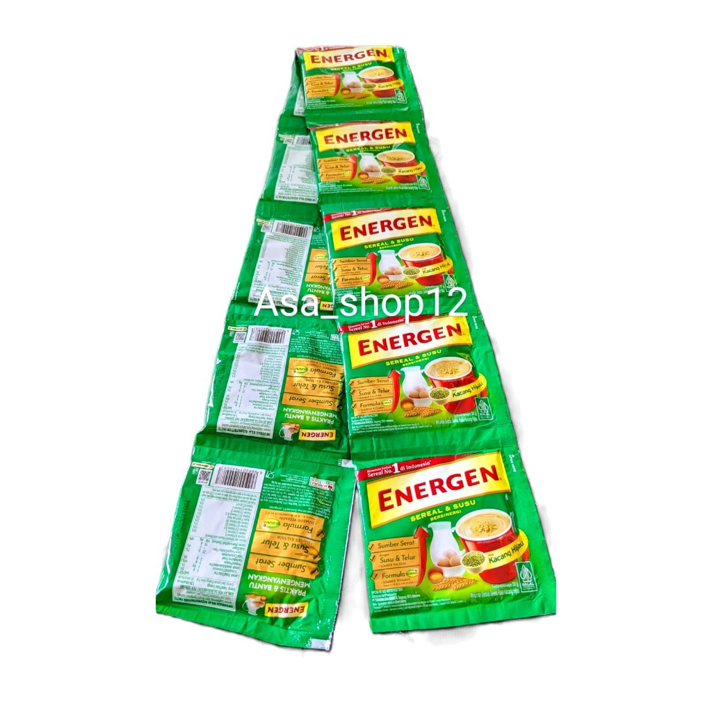 

ENERGEN RASA KACANG HIJAU ISI 10PCS