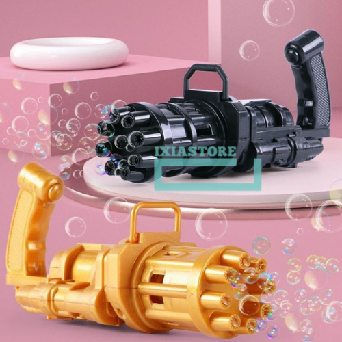 Mainan Pistol Balon Air Sabun Bubble Gun Mainan Pembuat Balon Air Mainan Mandi Anak Safety Toys