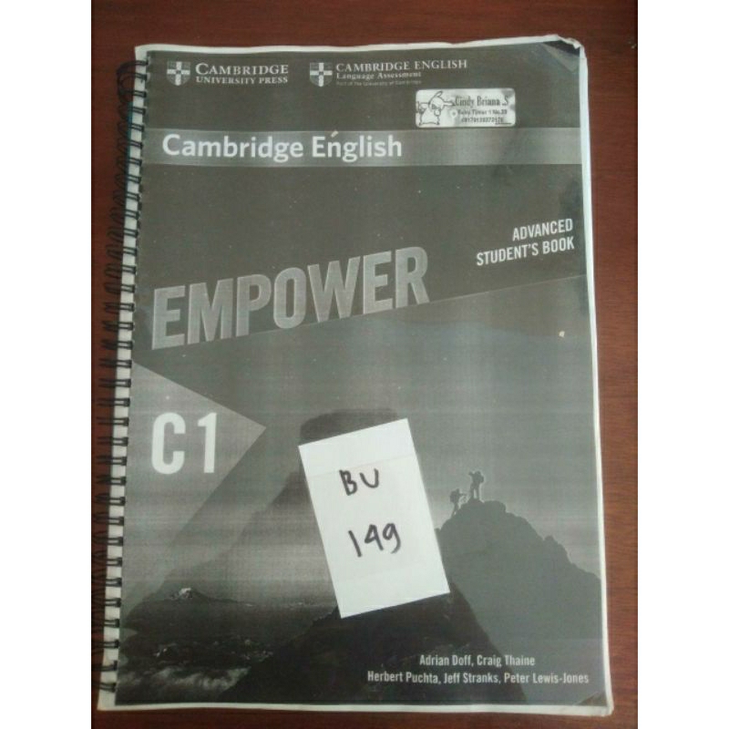 

CAMBRIDGE ENGLISH EMPOWER (BU149)