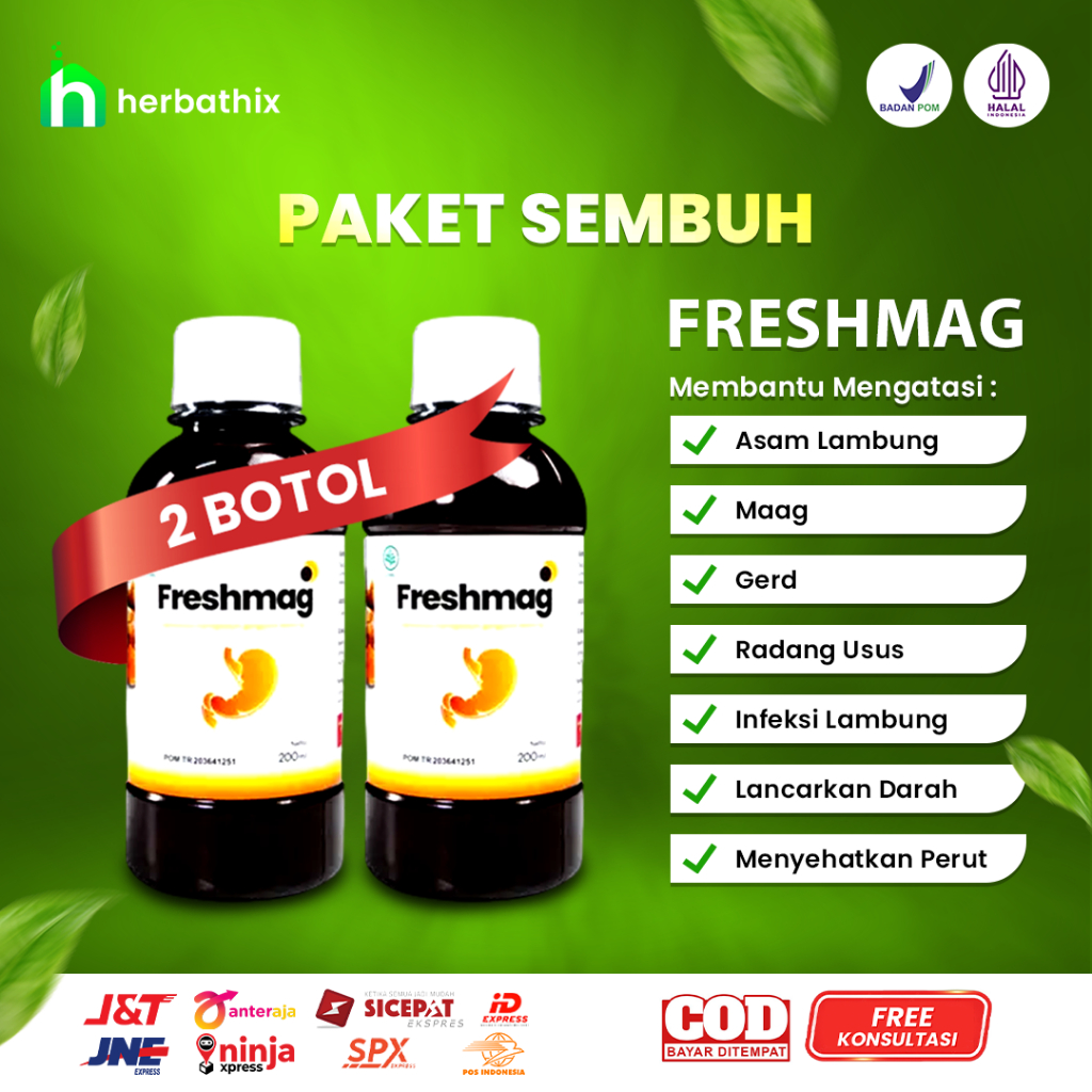 

Madu Herbal Alami FRESHMAG Natural Honey Obat Solusi Masalah Perut Paket Sembuh 2 Botol FREE KONSULTASI