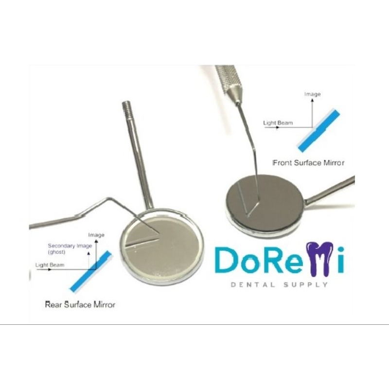 kaca Mulut Refile Plane 1 Box dan Front Surface 1 Box isi 12 pcs