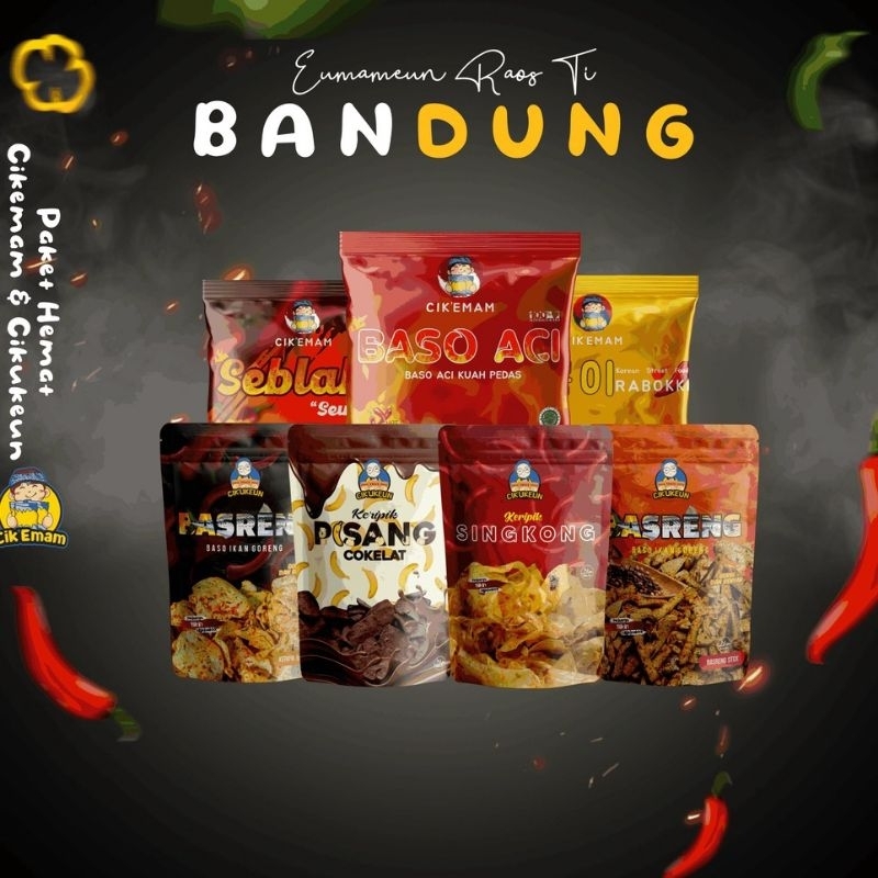 

[TERLARIS & TERPERCAYA] PRODUK CIKEMAM & CIK'UKEUN KEDAI BUNDI