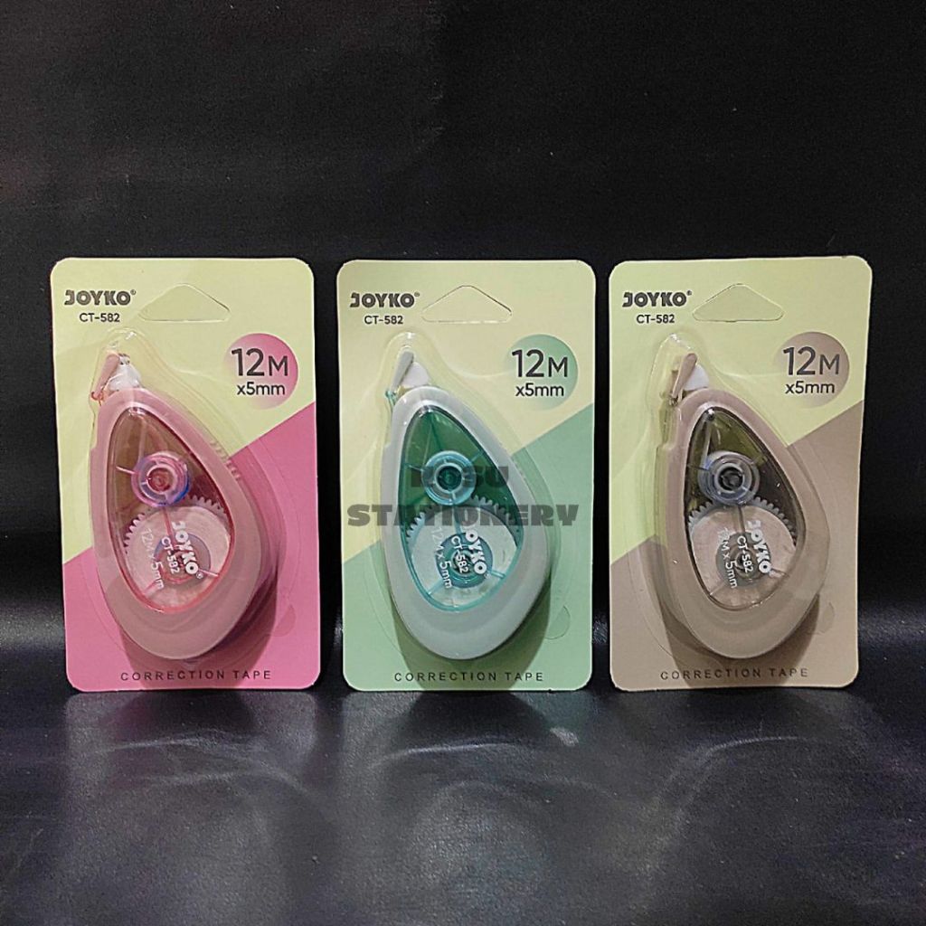 

TIPE X KERTAS / CORRECTION TAPE JOYKO CT 582