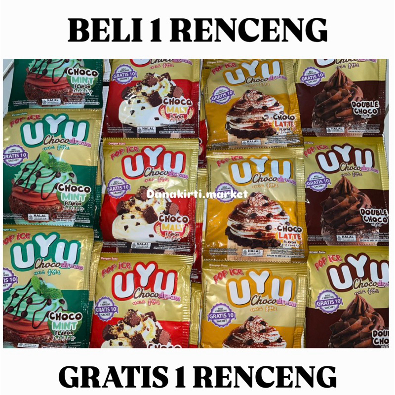 

POP ICE UYU BARU (20sachet) 1 RENCENG GRATIS 10SACHET