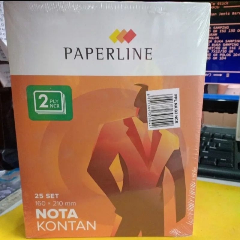 

nota kontan / nota besar 2 ply / nota paperline 2 ply / nota besar rangkap 2
