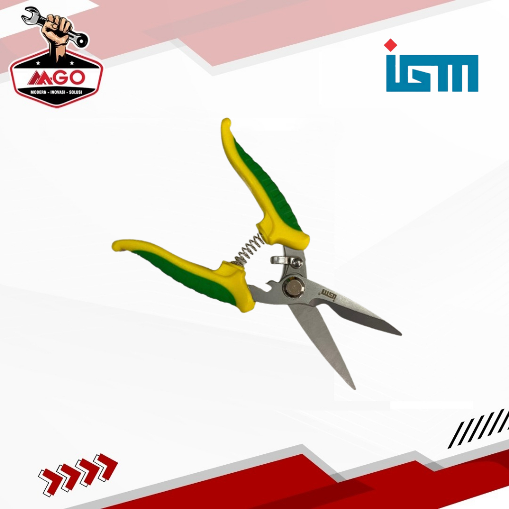 Gunting Serbaguna / Gunting Dahan / Gunting Ranting / Gunting Bunga 8 Inch IGM IG-027