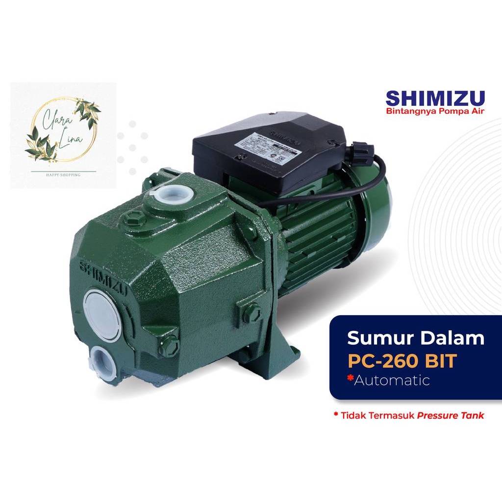 POMPA JETPUMP SHIMIZU PC-260 BIT NT I TANPA TABUNG (HP)