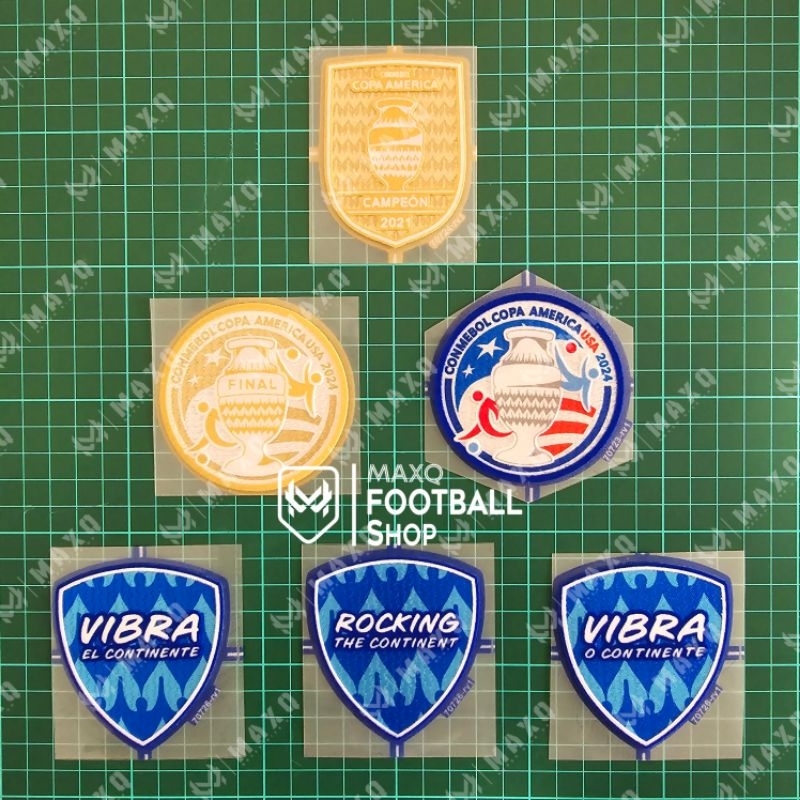 PATCH COPA AMERICA 2024 ARGENTINA BRAZIL URUGUAY COLOMBIA