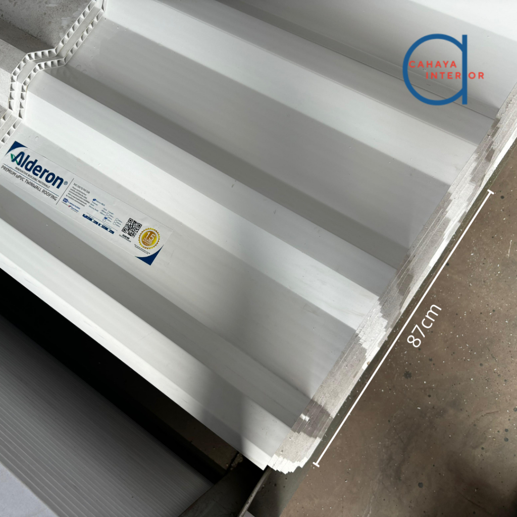 Atap Alderon High Quality Untuk Atap Segala Jenis Bangunan Tahan Terhadap Segala Cuaca Kedap Suara