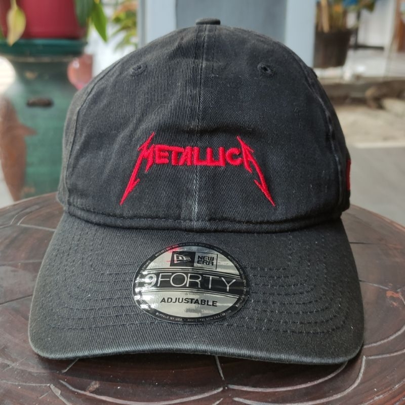 Topi new era x metallica 9forty original used good condition