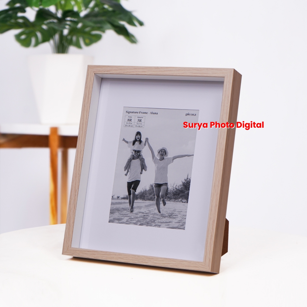 Frame Bingkai Pigura Foto Minimalis Surya Photo Aluna Ukuran 8R / 5R