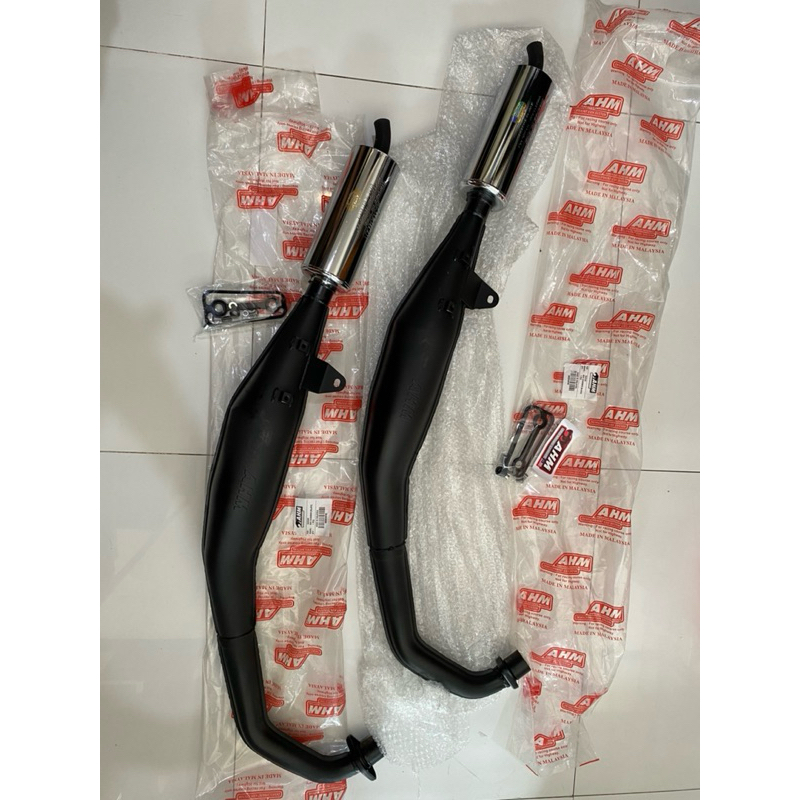 KNALPOT AHM SATRIA 2 TAK ORIGINAL MALAYSIA