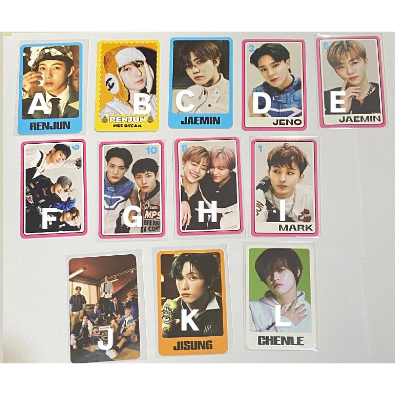 TC Photocard NCT Dream