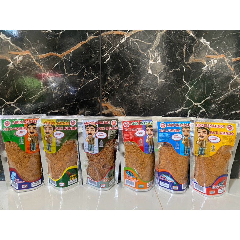 

Paket Hemat 10 Bungkus Abon Pak Gondo