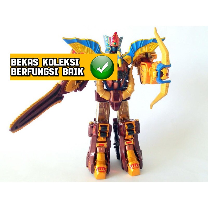 Dx Power Rangers Wild Force Hyakujuu Sentai Gaoranger Zord Onimus God