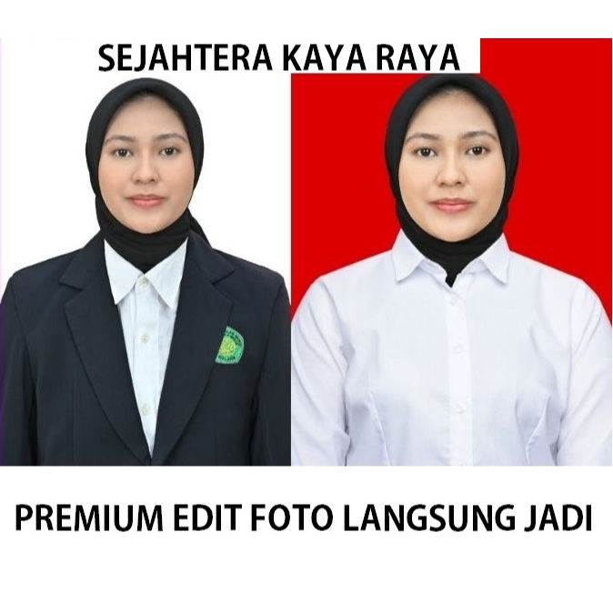 PREMIUM PROFESIONAL EDITING PAS FOTO/EDIT FOTO LAMARAN KERJA/EDIT FOTO KEMEJA