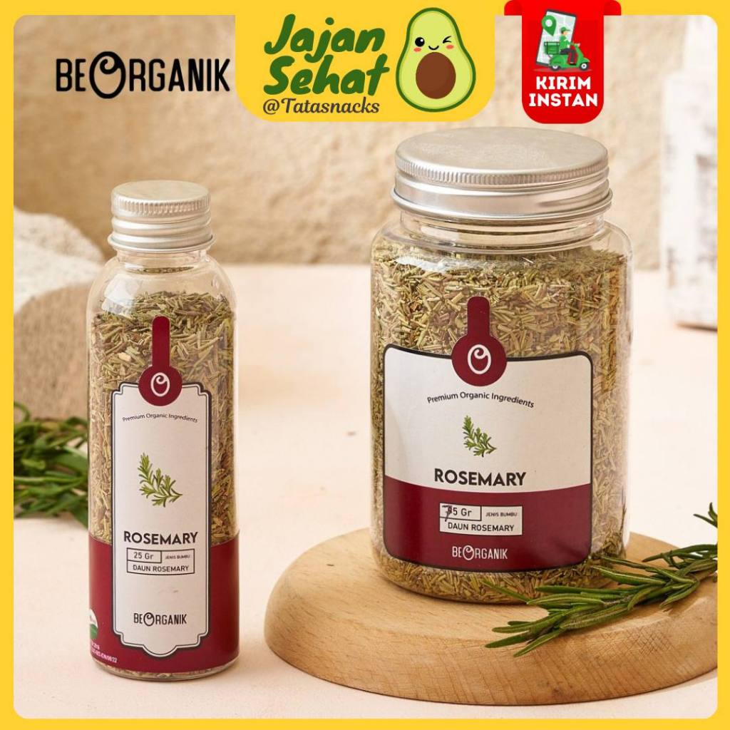

Beorganik Rosemary Dried / Rosemary Kering