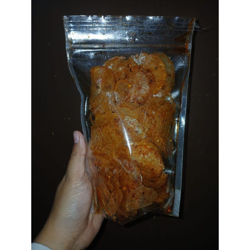 

Keripik Kaca Rasa Pedas Daun Jeruk 100 gram