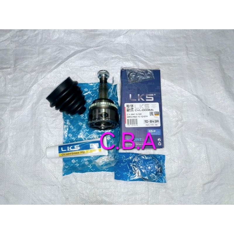 CV JOINT OUTER AS RODA LUAR TOYOTA CAMRY 2002-2006 2.4CC 2.400CC AT MATIC ABS  TO 843A MERK LKS