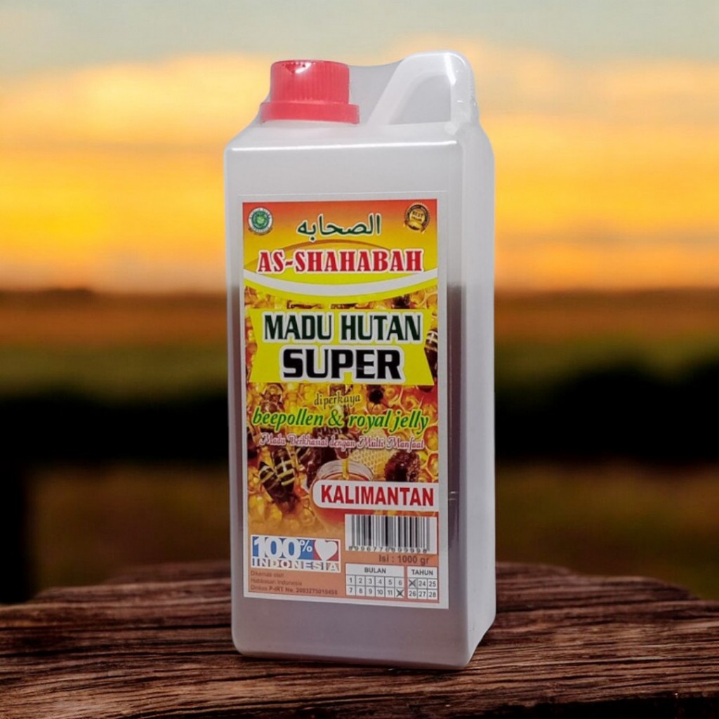 

Madu Hutan Super Ash Shahabah 1kg | Madu Kalimantan | Madu Shahabah