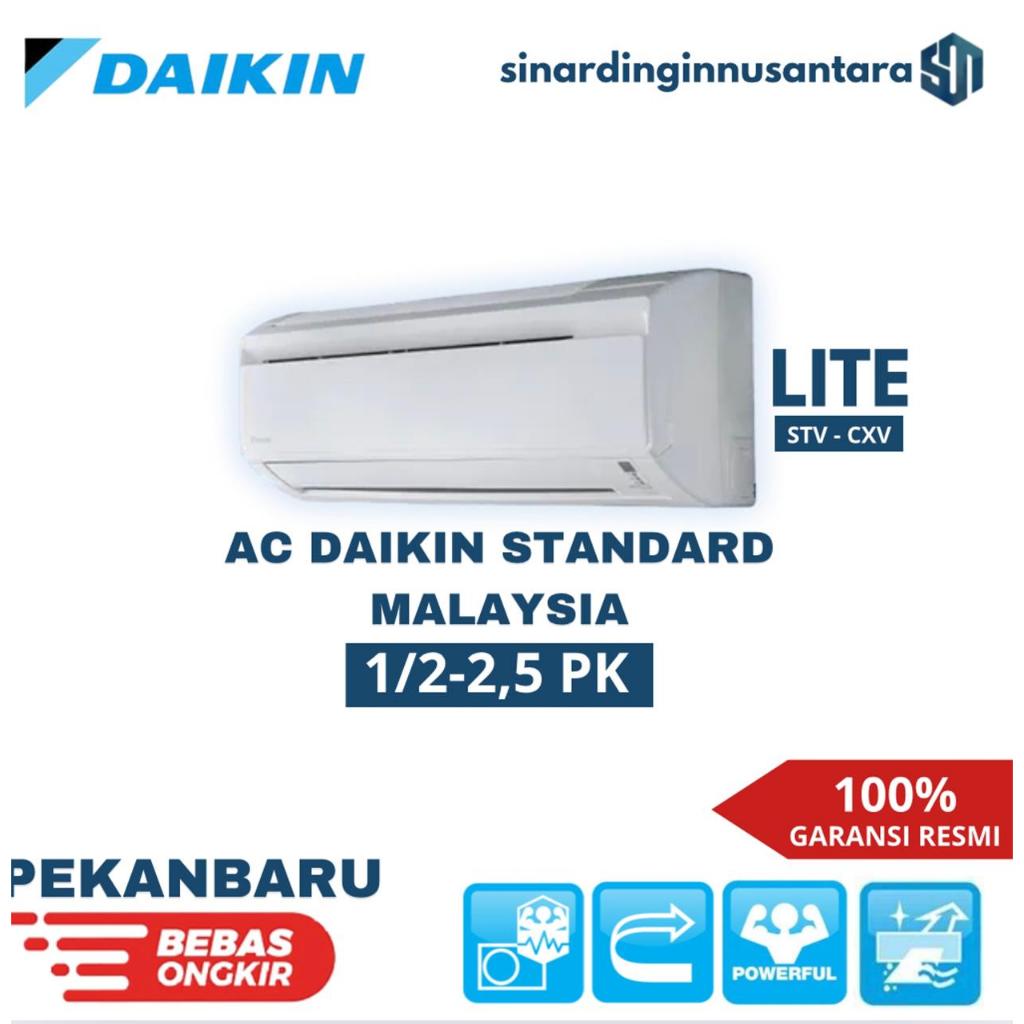 AC DAIKIN LITE STANDARD MALAYSIA 1 PK MODEL STV25CXV