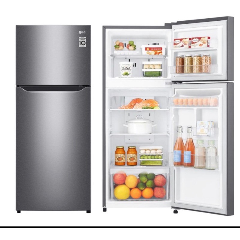 KULKAS  LG 2 pintu SMART Inverter GN B202SQIB / 202 Sqib/ B222SQIB 222SQIB / 222 / 225 LITER NEW MED