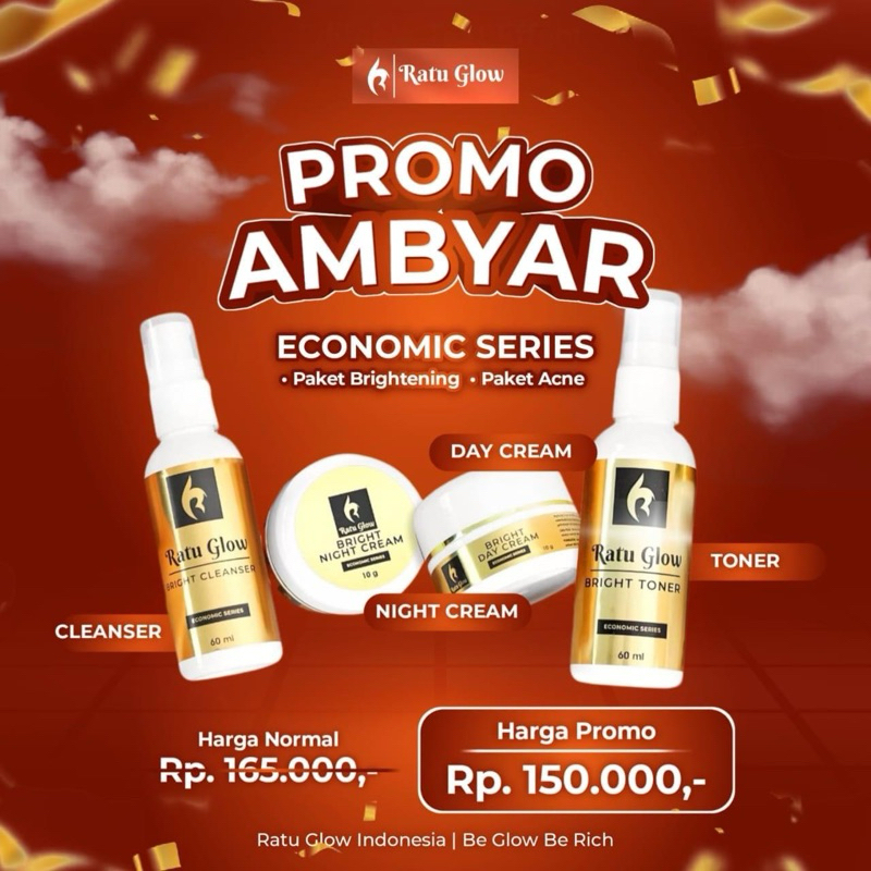RATU GLOW EKONOMIS | SKINCARE RATU GLOW EKONOMIS