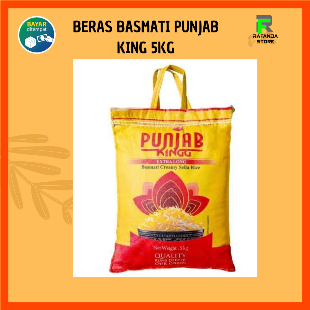 

Beras Basmati Punjab King Premium 5 Kg Halal