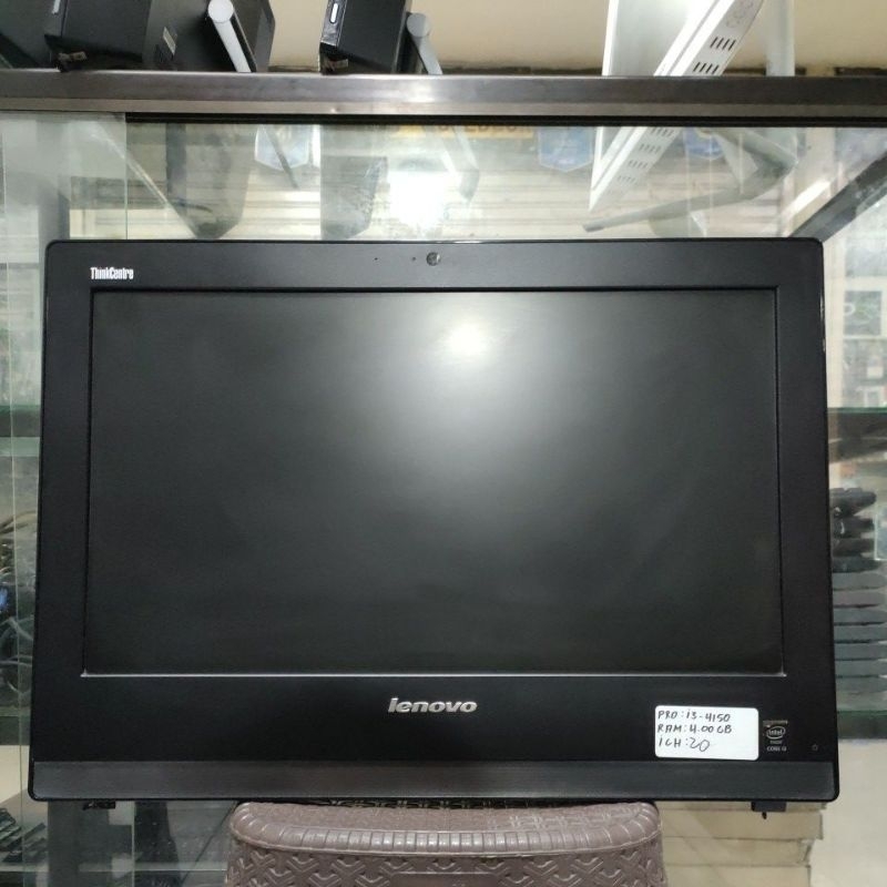 PC All in One Lenovo ThinkCentre E73z Intel Core i3 Gen 4 Ram 4Gb HDD 500Gb