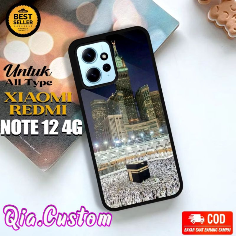 Promo COD Case Redmi Note 12 4G Terbaru Fashion Gambar Mekkah Motif Aesthetic  Casing Hp Case (142)