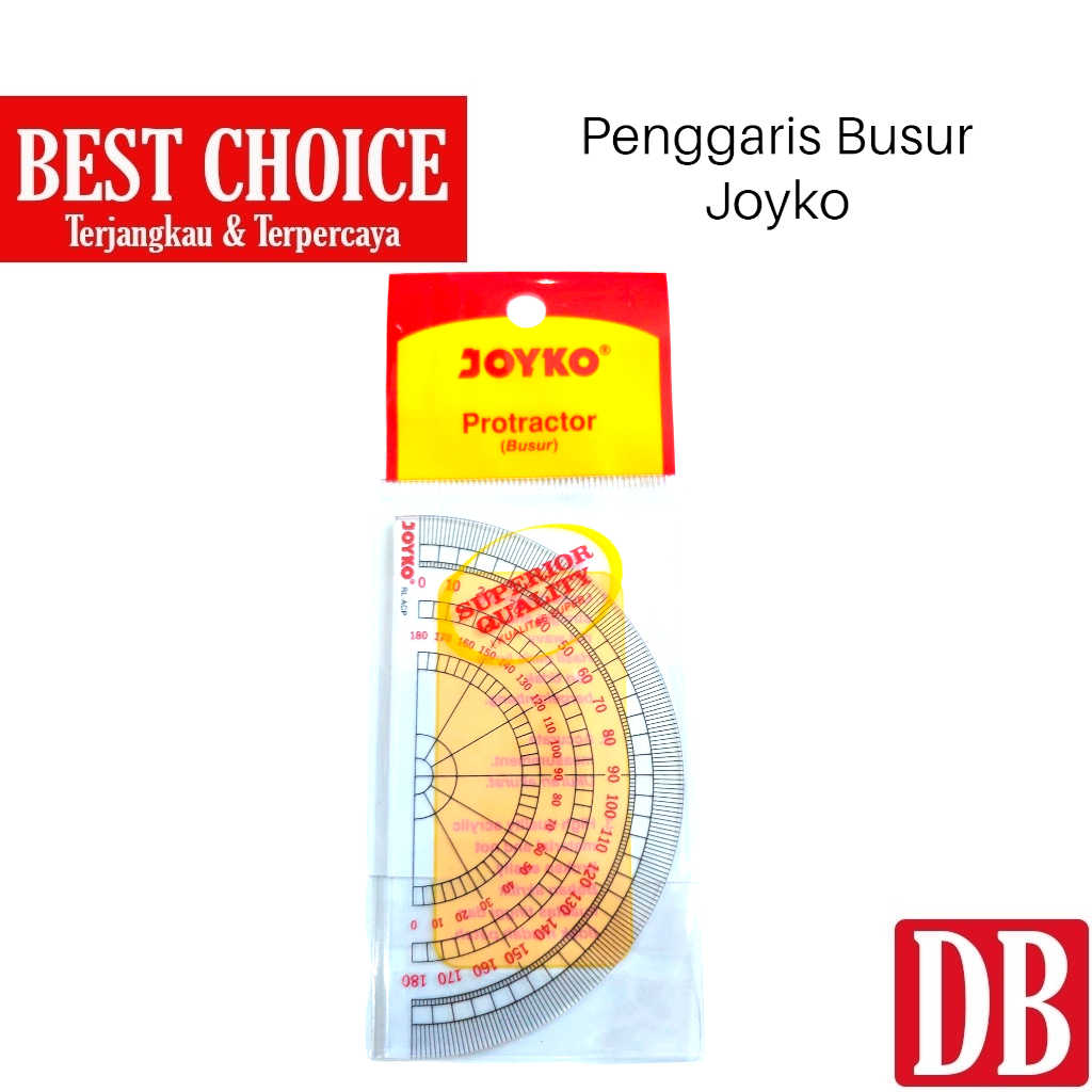 

Penggaris Busur Derajat / Protractor Joyko (1pcs)