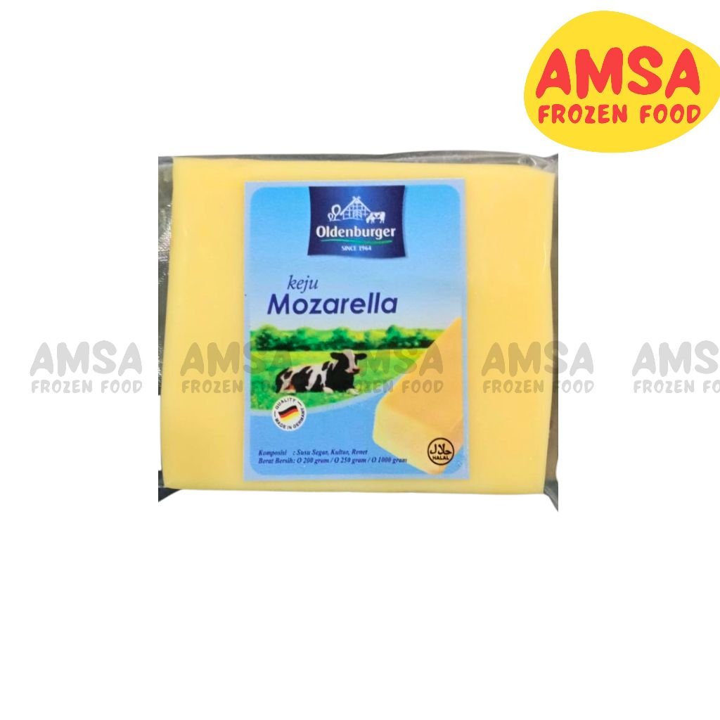 

Oldenburger Keju Mozzarella 250gr