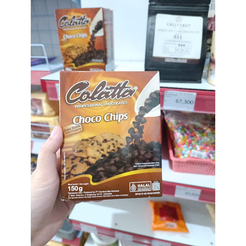 

[ 150 GRAM ] Colatta Choco Chips Coklat 150 Gram