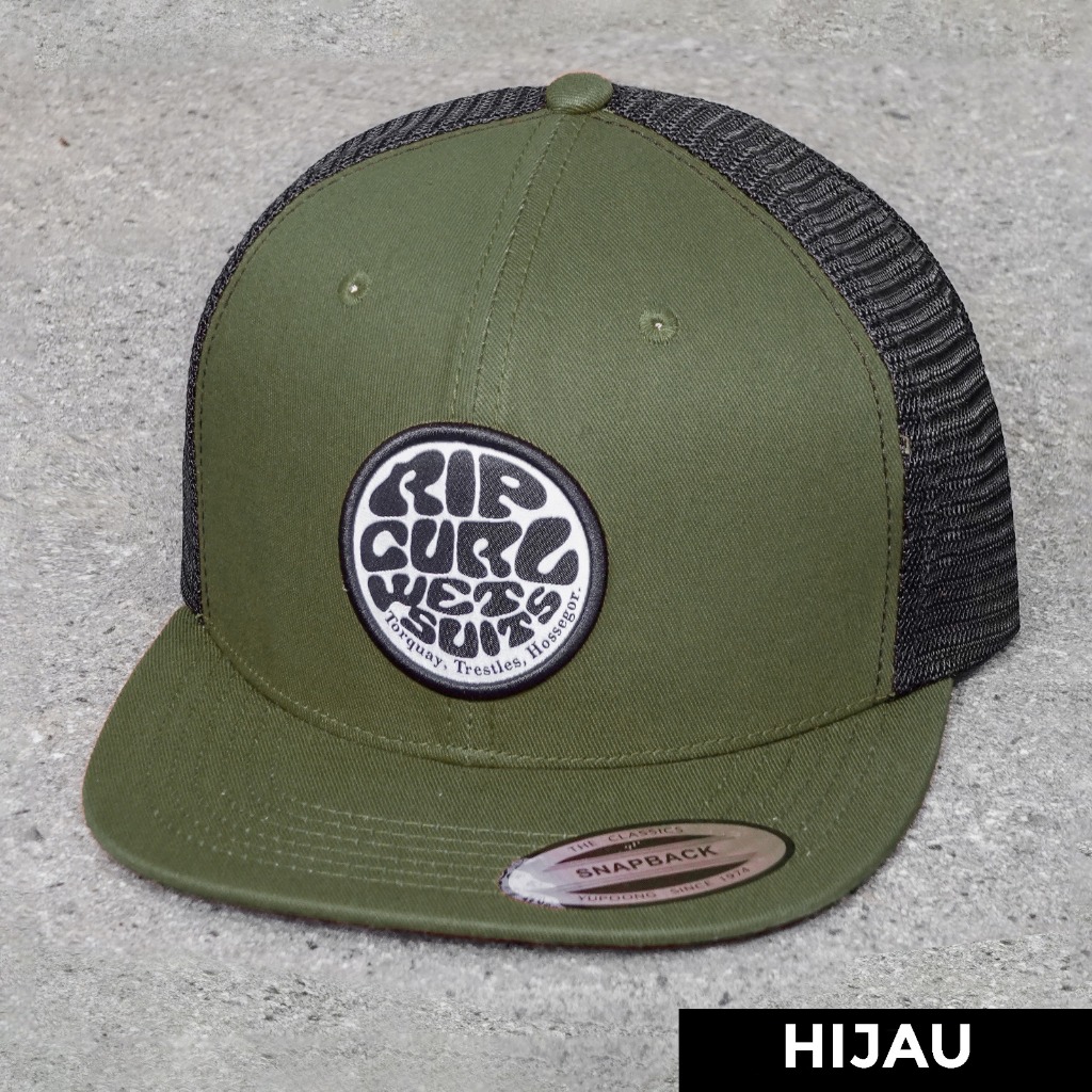 Topi Snapback Ripcurl Distro Premium Mirror Original