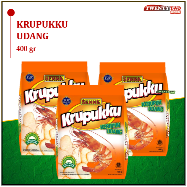 

Krupukku Krupuk Udang 400 gr