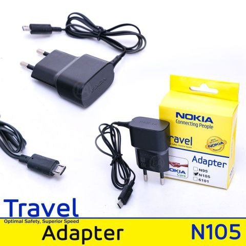 CHARGER NOKIA N105 PACK KUNING | CAS KECIL | MICRO | FAST CHARGE