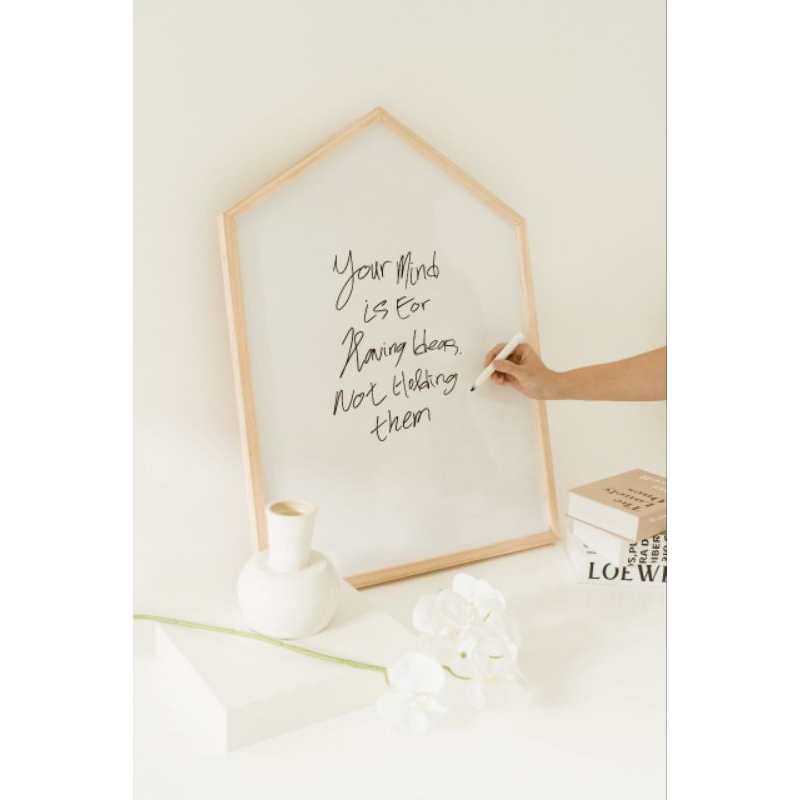 

Papan tulis anak | mainan edukasi | schoolhouse NON-magnetic board - [MEDIUM]