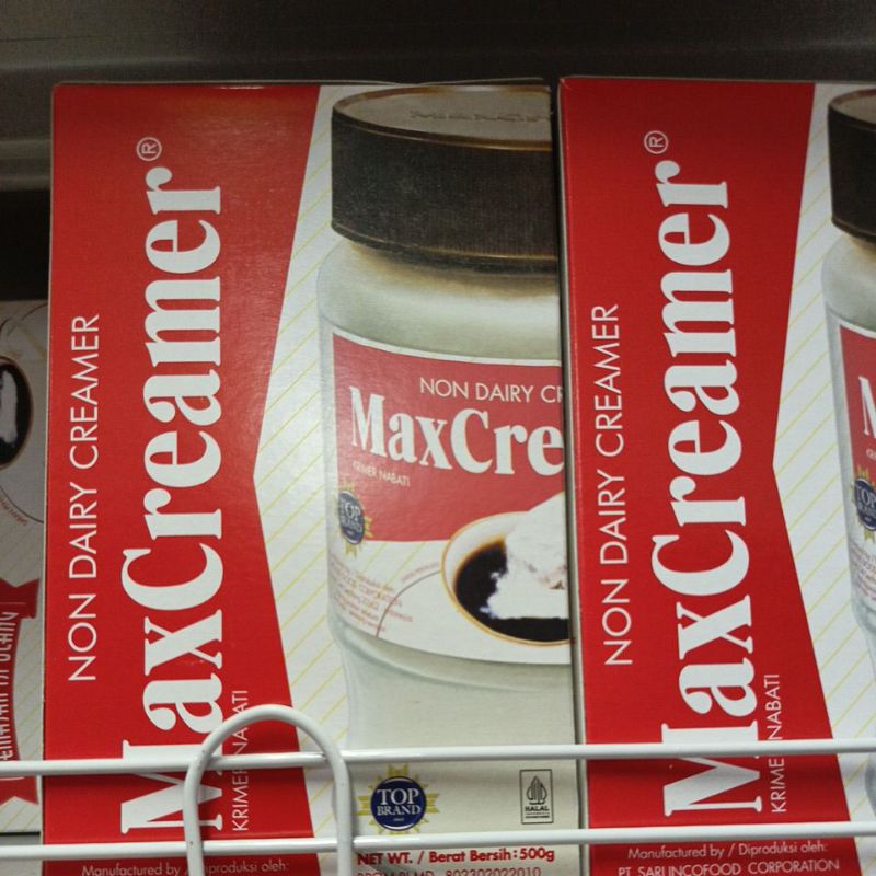 

max creamer 500gr box