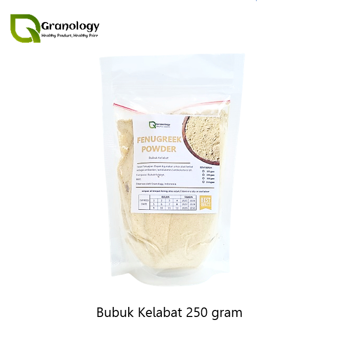 

Bubuk Klabat / Kelabat / Fenugreek Powder (250 gram) by Granology