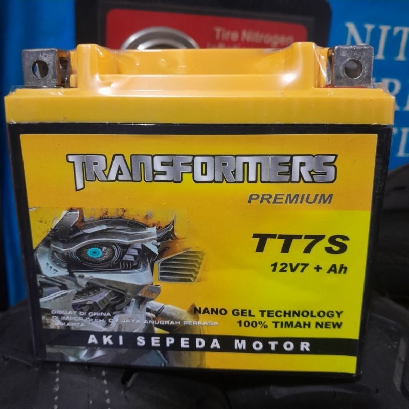 Aki Motor Transformer TT7S-BS 7AH  GTZ6,YTZ6,6 Ampere Satria FU,Vario125/150,Beat ISS
