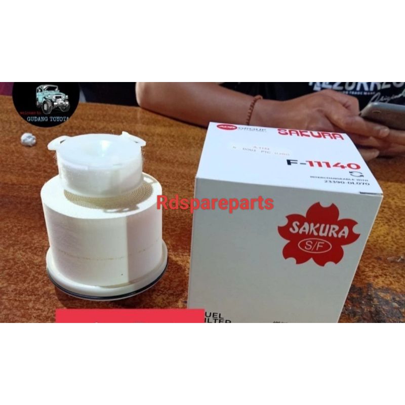 Fuel Filter Solar Innova Rebond VRZ Hilux New Sakura