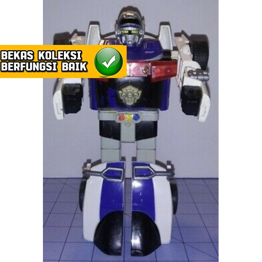 Dx Power Rangers Turbo Gekisou Sentai Carranger Police Zord