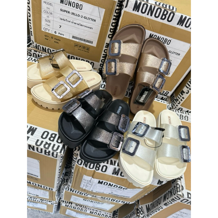 LUXENTIC- MNB02 MONOBO SANDAL WANITA SUPER JELLO 2 GLITTER BANGKOK