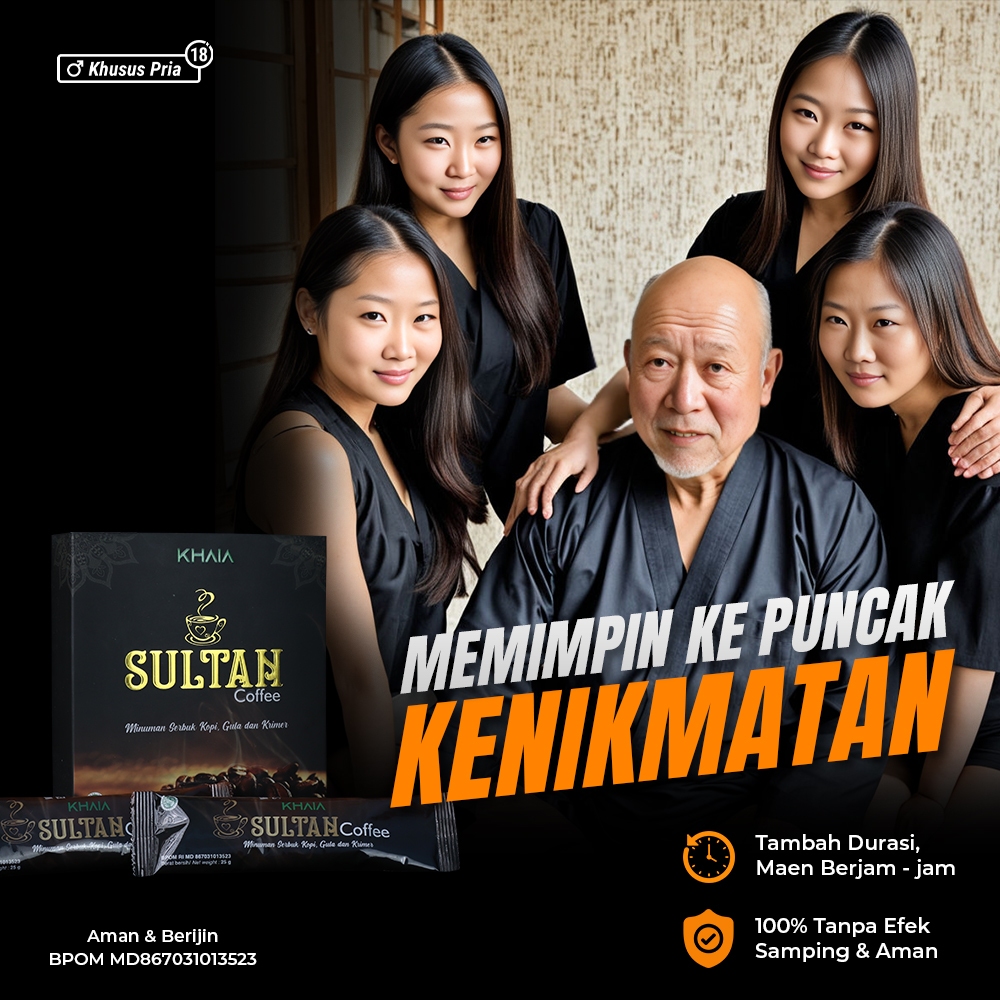 

Privasi Aman Kopi Ginseng Sultan Khaia Stamina Pria Dewasa Perkasa Kuat Tahan Lama | Sultan Coffee