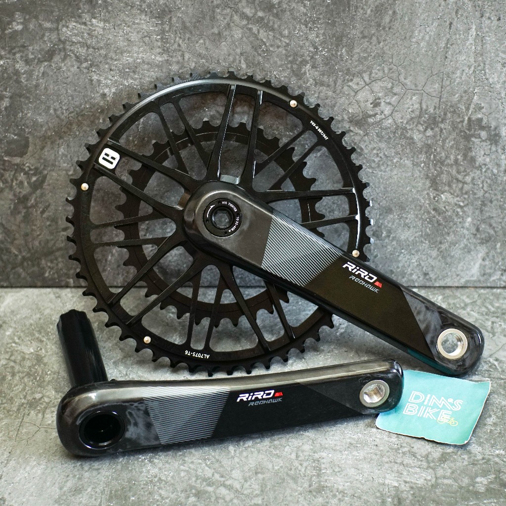 Crankset RIRO REDHAWK Carbon Ultralight Roadbike Folding Bike