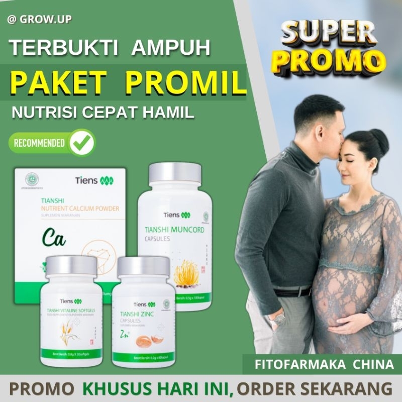 TIENS PAKET PROGRAM HAMIL PROMIL NUTRISI AYAH & IBU SUAMI ISTRI PASUTRI CEPAT HAMIL ORIGINAL 100%