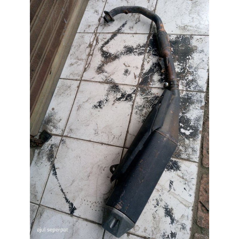 knalpot setandar celenser kenalpot setandar sbr 150 led k45 orsinil